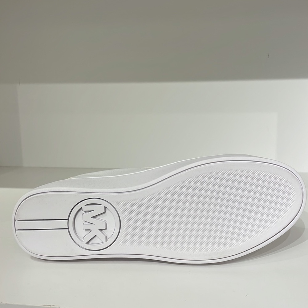 Michael Kors white pride poppy sneaker shoes platform - Picture 6 of 6